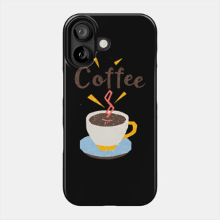 Coffee Writing Motivation Phone Case