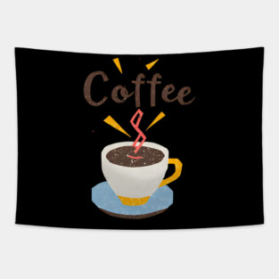 Coffee Writing Motivation Tapestry