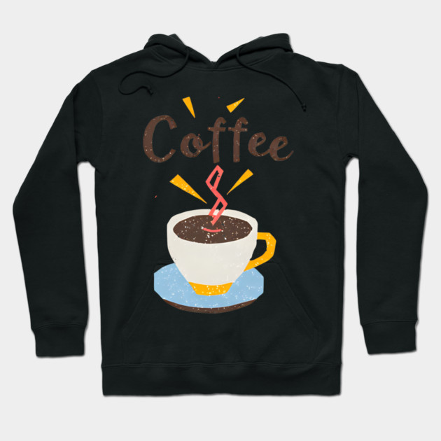 Coffee Writing Motivation Hoodie by SR8891