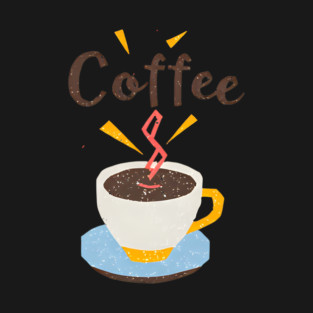 Coffee Writing Motivation T-Shirt