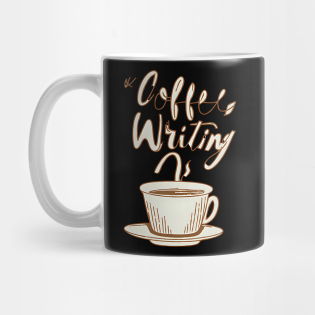 Vintage Coffee Writing Motivation by SR8891