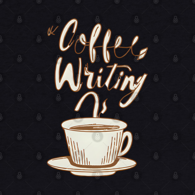 Vintage Coffee Writing Motivation by SR8891