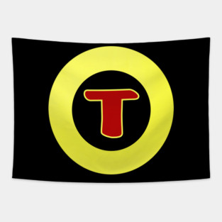 Letter t Tapestry