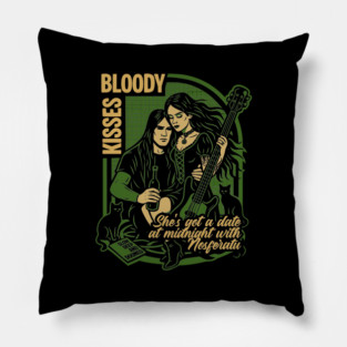 BLOODY KISSES Pillow