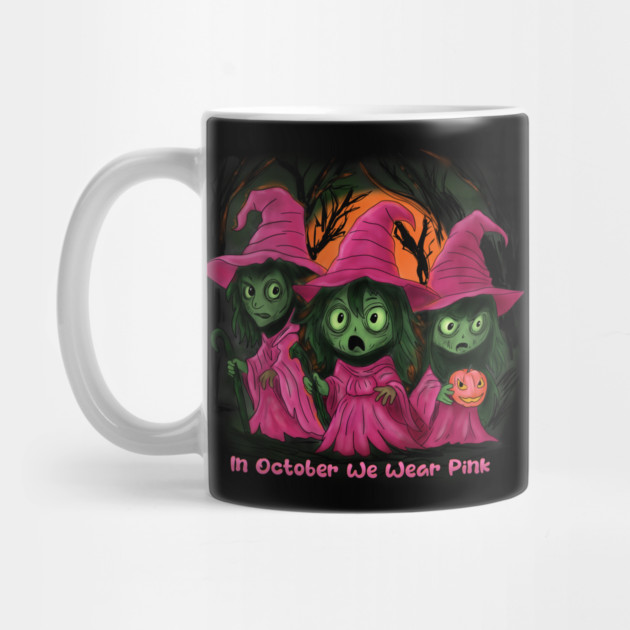 We Wear Pink Witches, Breast Cancer Awareness by H. R. Sinclair