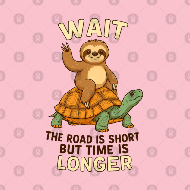 Road Is Short Tim Is Langest Sloth by hagalazka