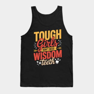 Surgery Funny Wisdom Recovery Tank Top