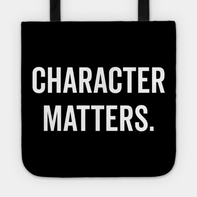 Character Matters Tote by Frank Ring