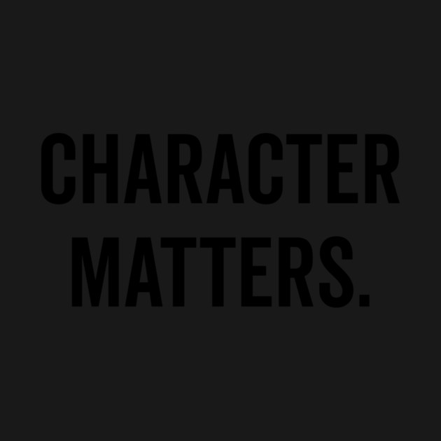 Character Matters by Frank Ring
