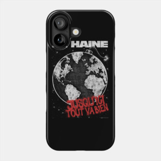 La Haine, DISTRESSED,  Vincent Cassel, Cult Classic Phone Case