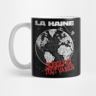 La Haine, DISTRESSED,  Vincent Cassel, Cult Classic Mug