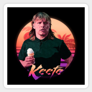 90s Retro Sun // Keefe Sticker