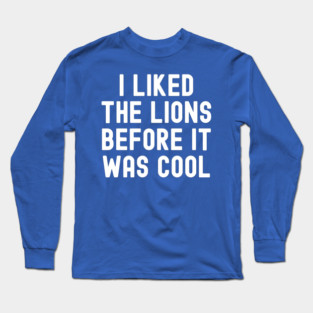 Detroit-Lions Long Sleeve T-Shirt