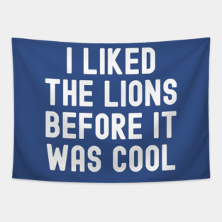 Detroit-Lions Tapestry