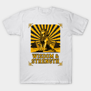 Egyptian royal golden sphinx T-Shirt