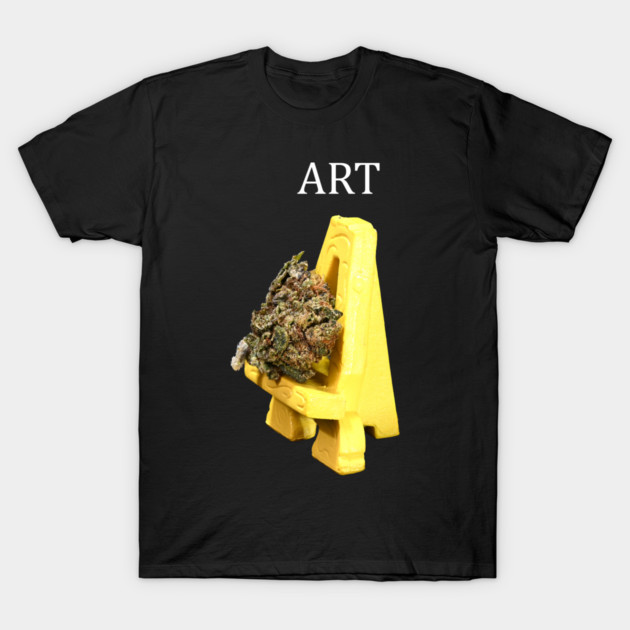 Weed as Art - Weed Design T-Shirt by MrGreenGenes420