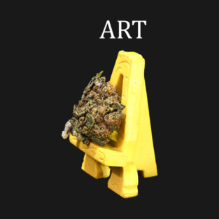 Weed as Art - Weed Design T-Shirt