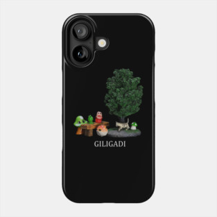 Giligadi Cute Design - Dark Shirts Phone Case
