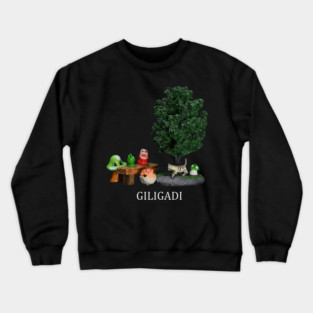 Giligadi Cute Design - Dark Shirts Crewneck Sweatshirt