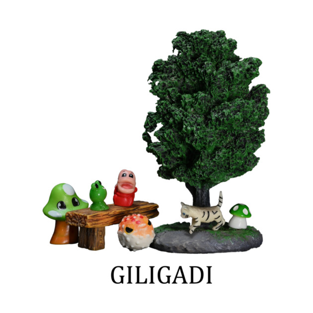 Giligadi Cute Design - Light Shirts by MrGreenGenes420