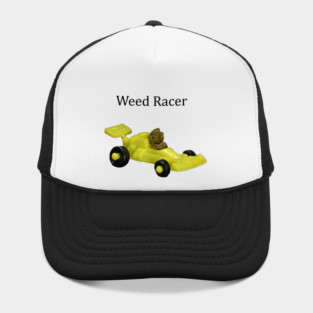 Weed Racer (light shirts) - Weed Design Hat