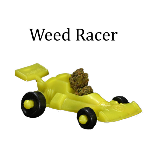 Weed Racer (light shirts) - Weed Design by MrGreenGenes420