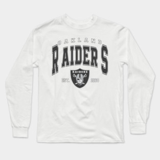 Vintage Oakland Raiders Football - stilldark #69 Long Sleeve T-Shirt