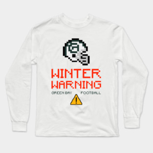 Packers Winter Warning Long Sleeve T-Shirt