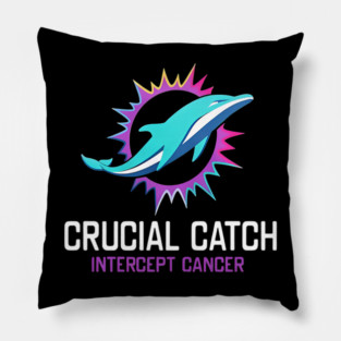 Miami Dolphins Crucial Catch - jinrodrigues001 #85 Pillow