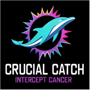 Miami Dolphins Crucial Catch - jinrodrigues001 #85 Posters and Art