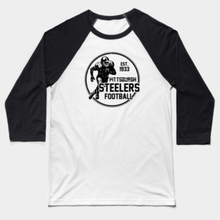 Retro Steelers Baseball T-Shirt