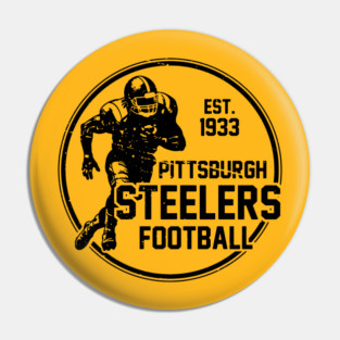 Retro Steelers Pin
