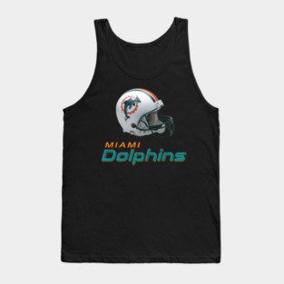 Dolphins Helmet Funny Miami - jinrodrigues001 #96 Tank Top