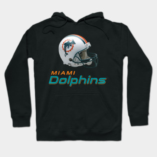 Dolphins Helmet Funny Miami - jinrodrigues001 #96 Hoodie
