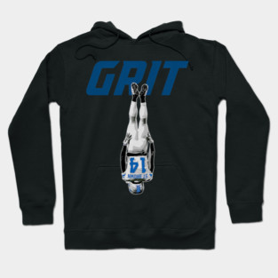 Detroit Lions Amon Ra St Brown Grit Detroit Lions - KT #50 Hoodie