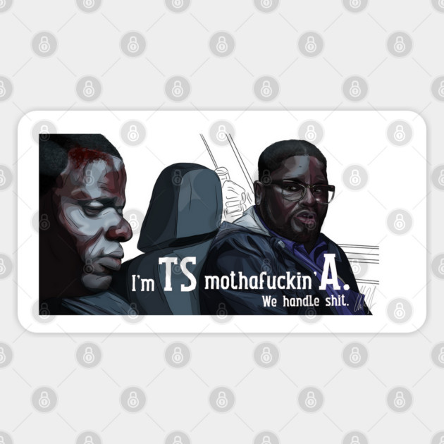 Get Out: I'm TSA Sticker by 51Deesigns
