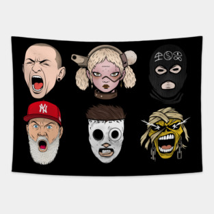 Metal Bands Tapestry