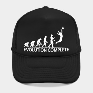 Evolution Complete Volleyball Funny Sports Hat