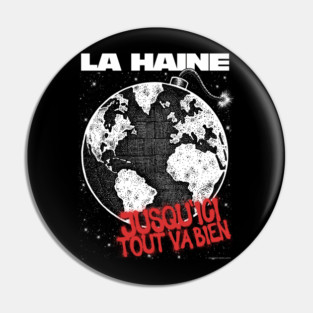 La Haine, Vincent Cassel, Cult Classic Pin