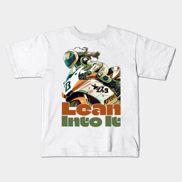 Sportbike Motorcycle girl Kids T-Shirt by monsalveautos