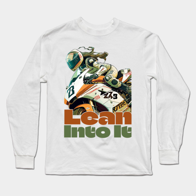 Sportbike Motorcycle girl Long Sleeve T-Shirt by monsalveautos