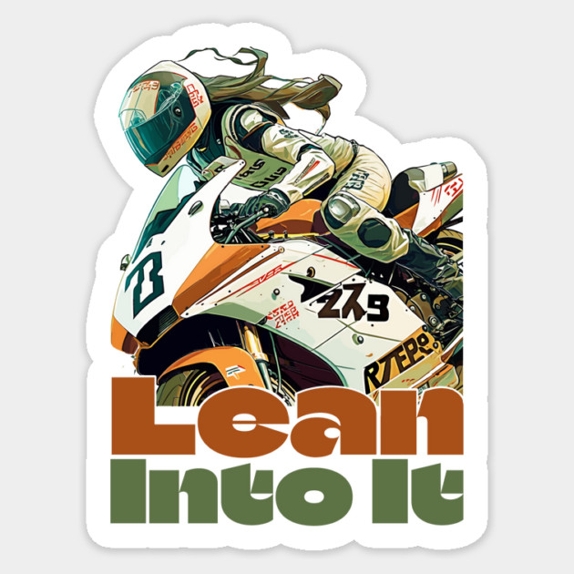 Sportbike Girl Sticker by monsalveautos