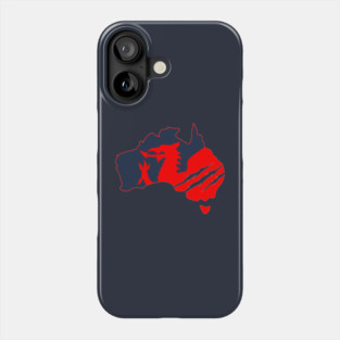 Reboot DragonAUS logo Phone Case