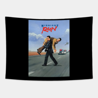 Midnight Run Classic Movie Tapestry
