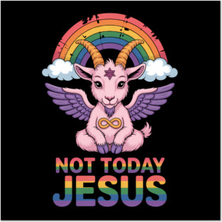 Cute LBGT Satan Funny Pride Posters and Art