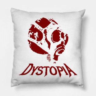 Dystopia – Sludge & Crust Underground Style Pillow