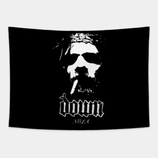 Down NOLA Sludge Metal Southern Doom Iconic Logo Tapestry
