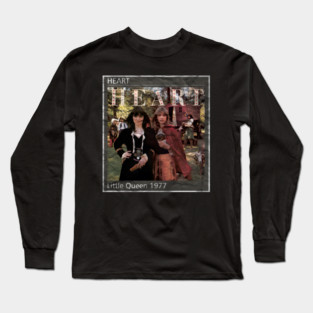 Album Cover Heart - Little Queen 1977 Long Sleeve T-Shirt