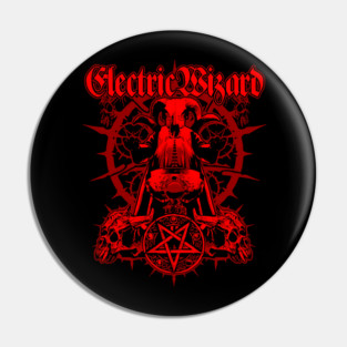 Electric Wizard Occult Doom Metal Ritual Pin