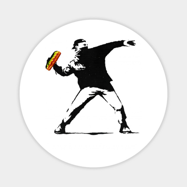 Free DC Washington DC Sandwich Guy Protest Art Funny Meme Magnet by ArtistTee ⭐⭐⭐⭐⭐